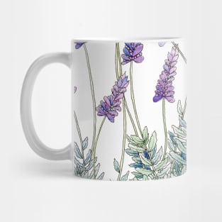 Lavender, Illustration Mug